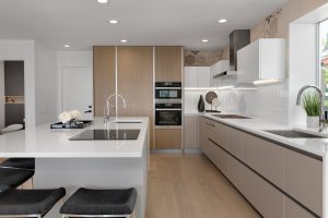 Modern Kitchen with Induction Cooktop